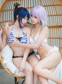 Momoko SunflowerGuaxi Sauce Vol.037 SSSS GRIDMAN Bao Duo Liu HuaXin Tiao Qian swimsuit(25)